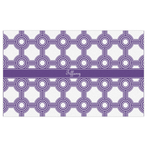 Connected Circles Indoor / Outdoor Rug - 3'x5' - Front Flat