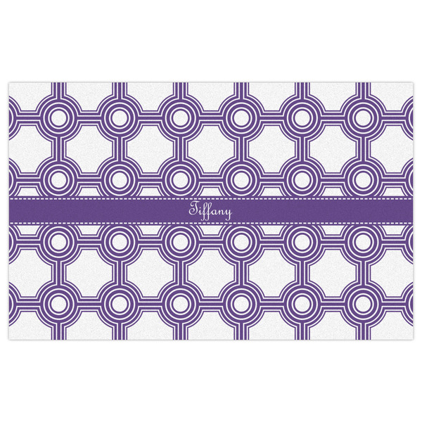 Connected Circles Indoor / Outdoor Rug - 5'x8' - Front Flat