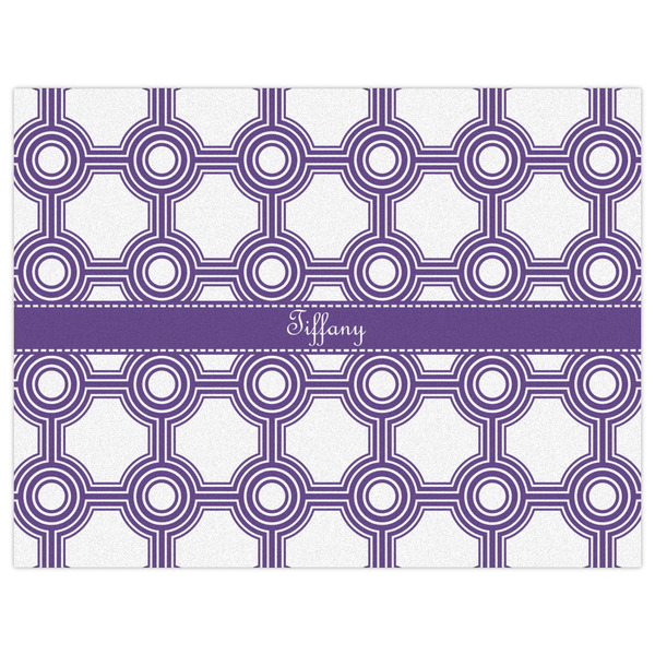 Connected Circles Indoor / Outdoor Rug - 6'x8' - Front Flat