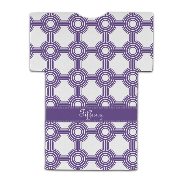 Connected Circles Jersey Bottle Cooler - BACK (flat)