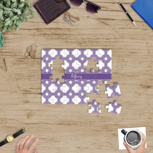 Connected Circles Jigsaw Puzzle 30 Piece - In Context