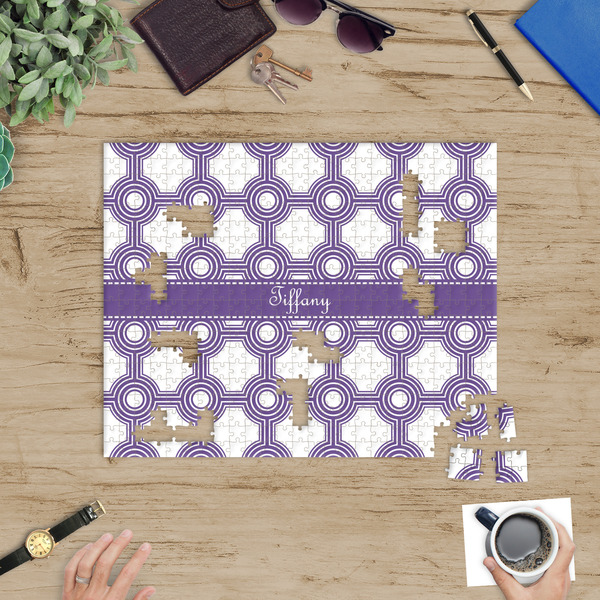 Connected Circles Jigsaw Puzzle 500 Piece - In Context