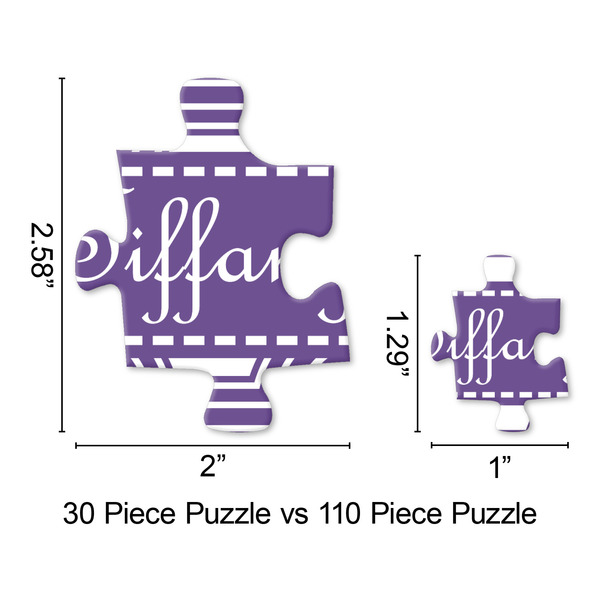 Connected Circles Jigsaw Puzzle - Piece Comparison