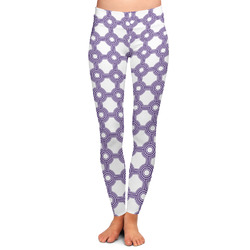 Connected Circles Ladies Leggings - 2X-Large (Personalized)