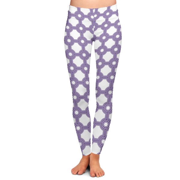 Custom Connected Circles Ladies Leggings