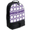Connected Circles Large Backpack - Black - Angled View