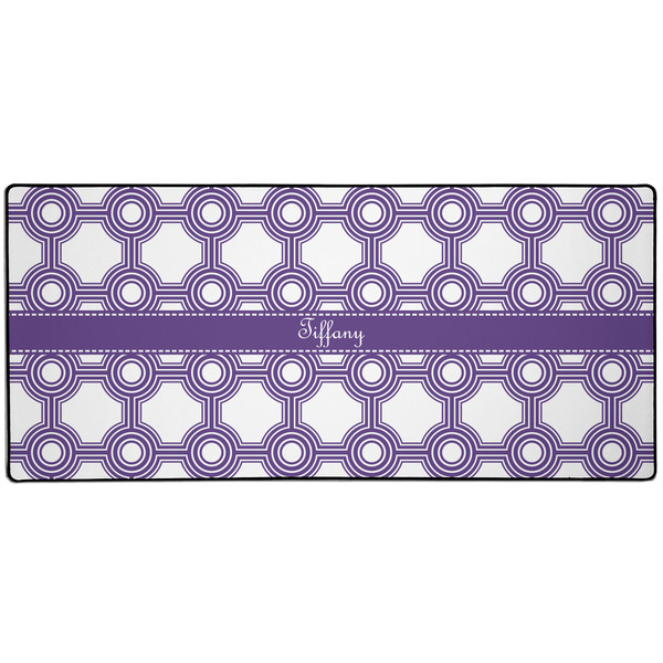 Custom Connected Circles Gaming Mouse Pad (Personalized)