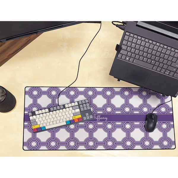 Connected Circles Large Gaming Mats - LIFESTYLE