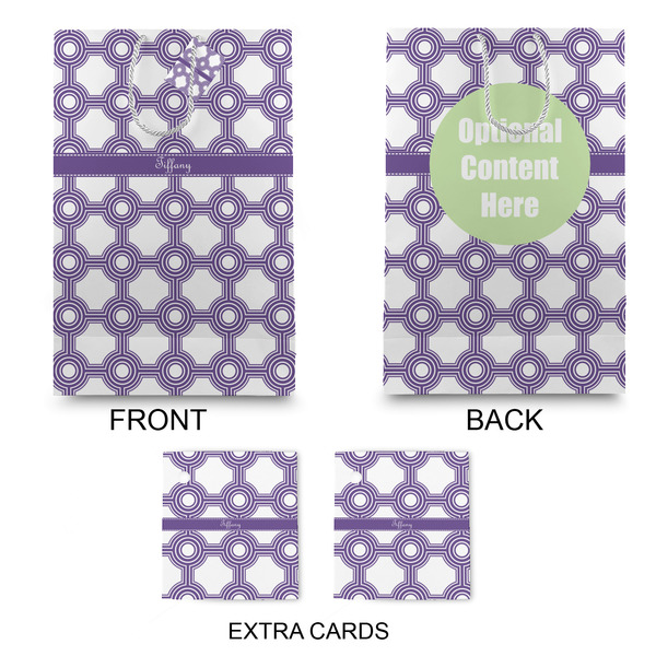 Connected Circles Large Gift Bag - Approval