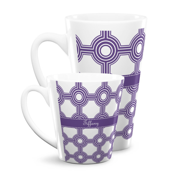 Connected Circles Latte Mugs Main