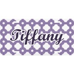 Connected Circles Front License Plate (Personalized)