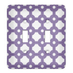 Connected Circles Light Switch Cover (2 Toggle Plate)
