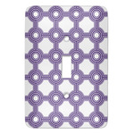 Connected Circles Light Switch Cover (Single Toggle)