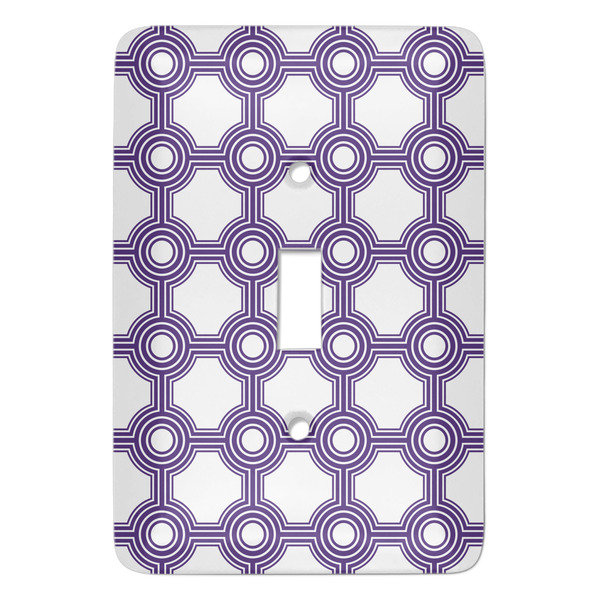 Custom Connected Circles Light Switch Cover (Single Toggle)
