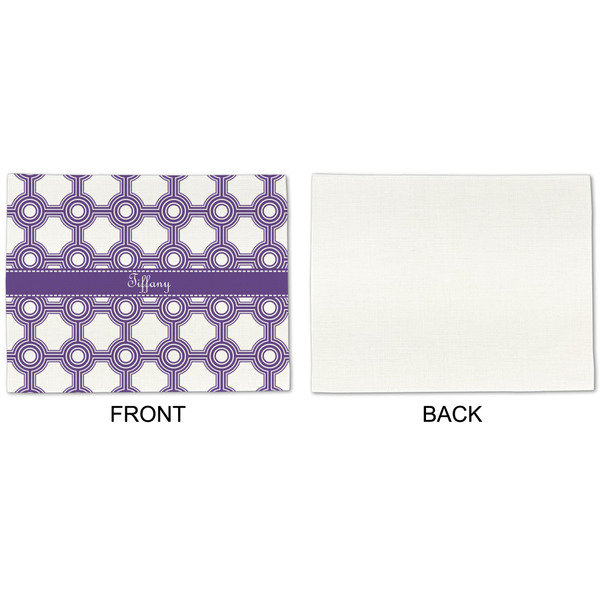 Connected Circles Linen Placemat - APPROVAL Single (single sided)