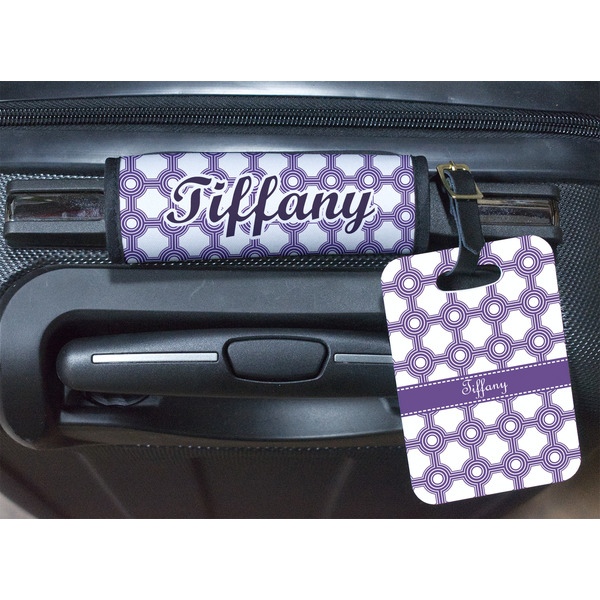 Connected Circles Luggage Wrap & Tag