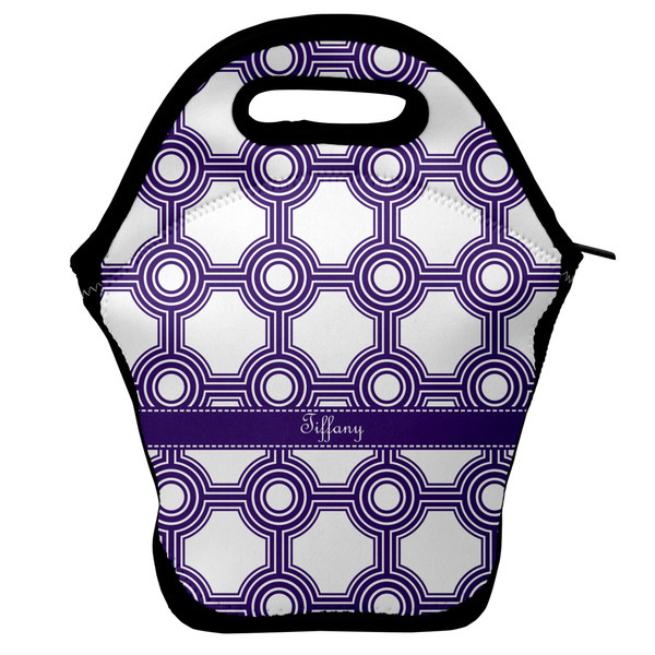 Custom Connected Circles Lunch Bag w/ Name or Text