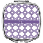 Connected Circles Compact Makeup Mirror (Personalized)
