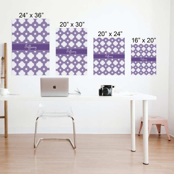 Connected Circles Matte Poster - Sizes