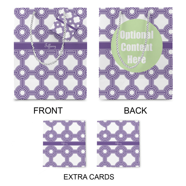 Connected Circles Medium Gift Bag - Approval