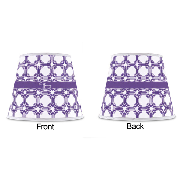 Connected Circles Poly Film Empire Lampshade - Approval