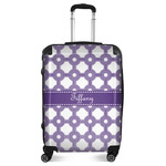 Connected Circles Suitcase - 24" Medium - Checked (Personalized)