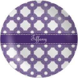 Connected Circles Melamine Plate (Personalized)