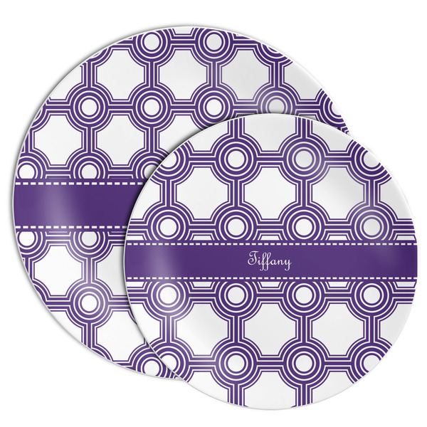Connected Circles Melamine Plates - PARENT/MAIN
