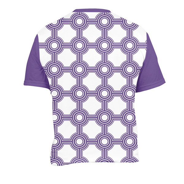 Connected Circles Men's Crew Neck T Shirt Medium - Back