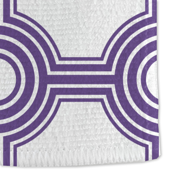 Connected Circles Microfiber Dish Towel - DETAIL