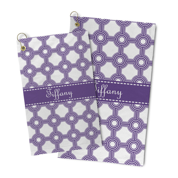 Connected Circles Microfiber Golf Towel - PARENT/MAIN