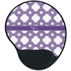 Connected Circles Mouse Pad with Wrist Support
