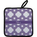 Connected Circles Pot Holder w/ Name or Text