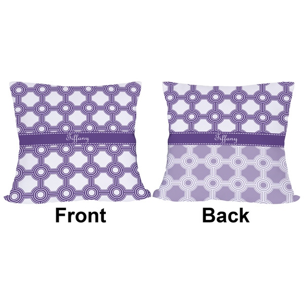 Connected Circles Outdoor Pillow - 16x16