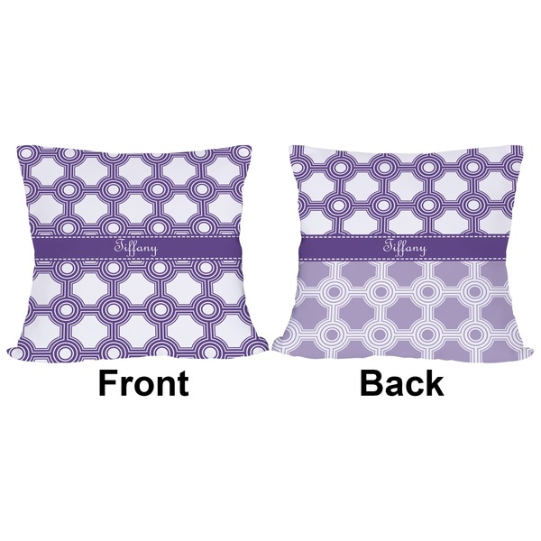 Connected Circles Outdoor Pillow - 18x18