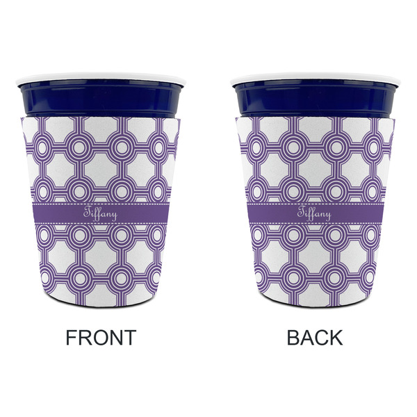 Connected Circles Party Cup Sleeves - without bottom - Approval