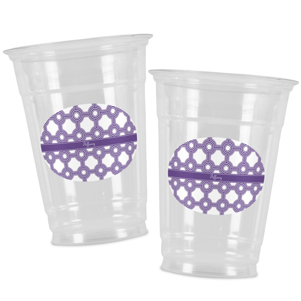 Connected Circles Party Cups - 16oz - Alt View