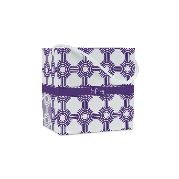 Custom Connected Circles Party Favor Gift Bags (Personalized)