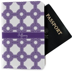 Connected Circles Passport Holder - Fabric (Personalized)