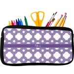 Connected Circles Neoprene Pencil Case - Small w/ Name or Text
