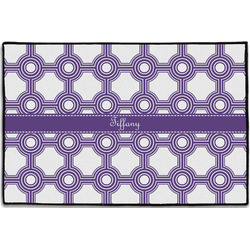 Connected Circles Door Mat - 36"x24" (Personalized)