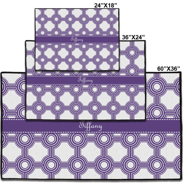 Connected Circles Personalized Door Mat - Group Parent IMF