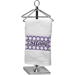 Connected Circles Cotton Finger Tip Towel (Personalized)