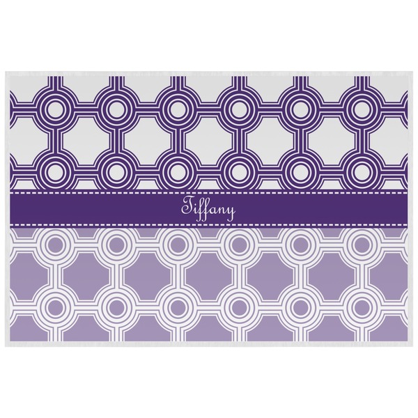 Connected Circles Personalized Placemat (Back)