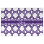 Connected Circles Laminated Placemat w/ Name or Text