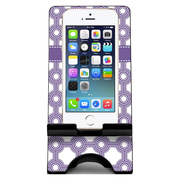 Connected Circles Phone Stand w/ Phone