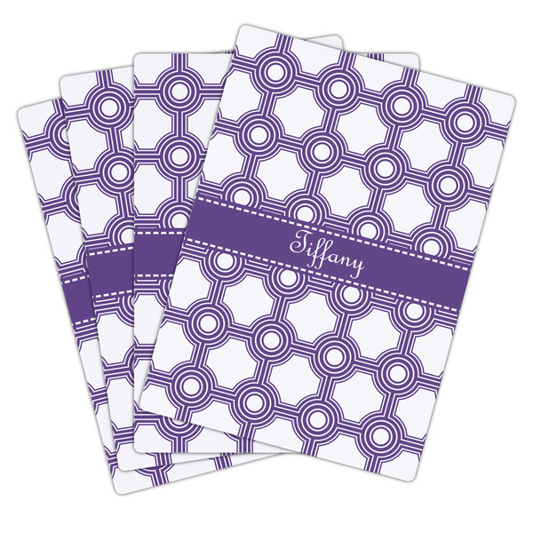 Connected Circles Playing Cards - Hand Back View