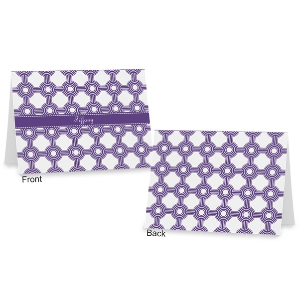 Connected Circles Postcard - Front and Back