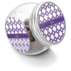 Connected Circles Puppy Treat Jar (Personalized)