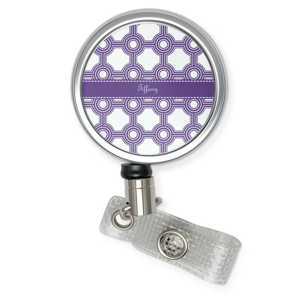 Custom Connected Circles Retractable Badge Reel (Personalized)